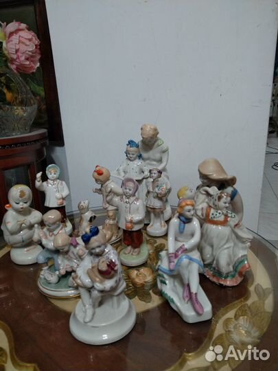 Статуэтки СССР, счастливое детство, разные