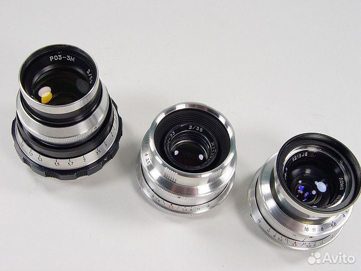 Киношные ро и окс 22/35/50 на беззеркалки. М39
