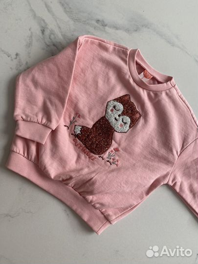 Кофта и платье для девочки 74-80 р-ра