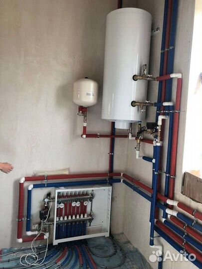 Монтаж тёплого пола под ключ, разводка отопления