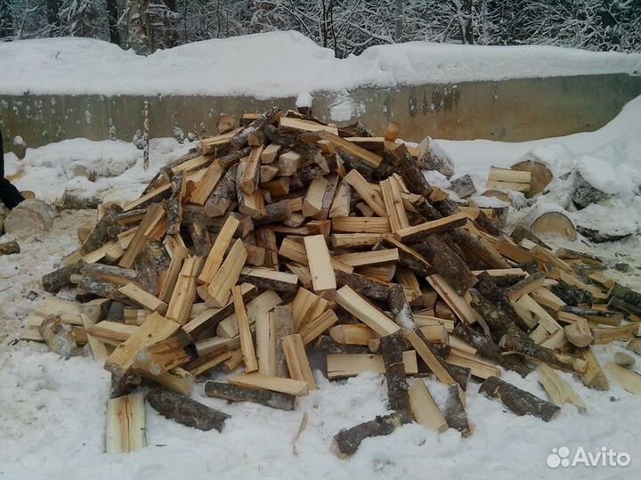 Дрова осиновые колотые