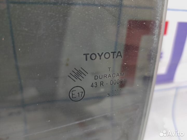 Стекло двери задней левой Toyota Corolla (E180) 68