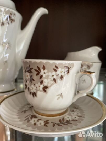 Кофейный сервиз СССР фарфор