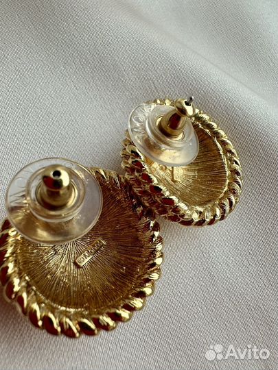 Винтажные серьги Monet (не ношенные)