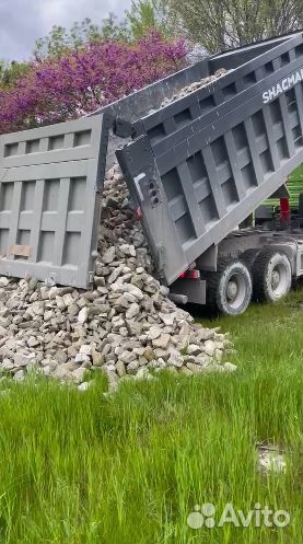 Щебень гравийный отгруз. 20 m3 кубов