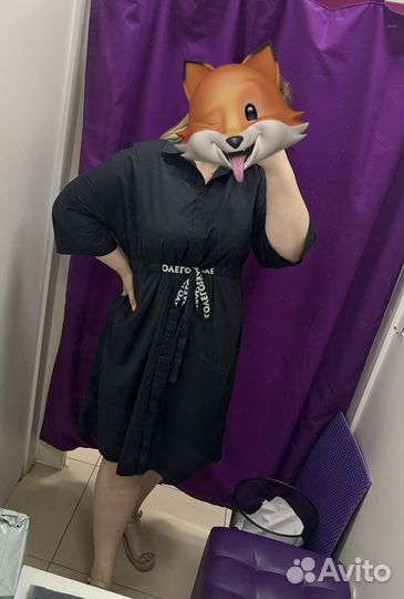 Платье рубашка