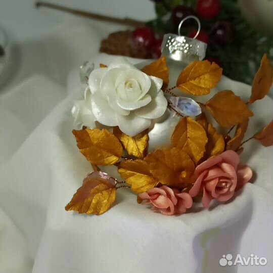 Елочные шары ручной работы