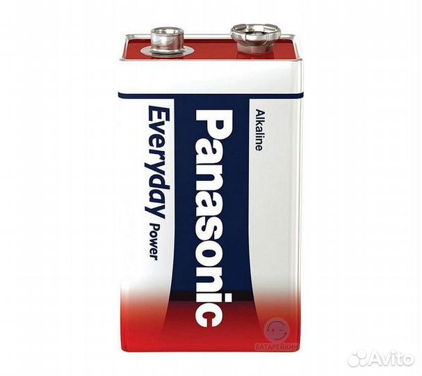 Батарейки Panasonic 6LF22REE/1BR 9V щелочные Every