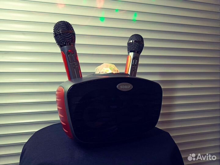 Колонка / Караоке Система / 2 Микрофона