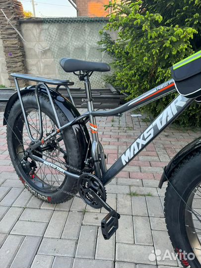 Новый взрослый фетбайк с багажником