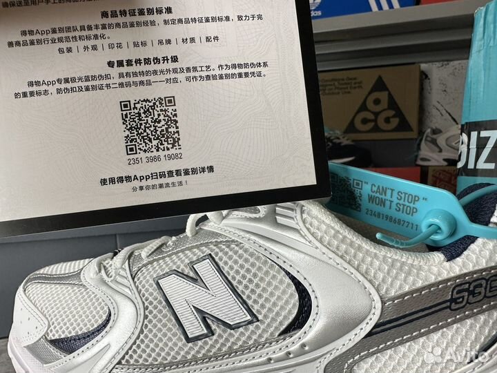 New Balance 530 Silver Navy Оригинал пойзон