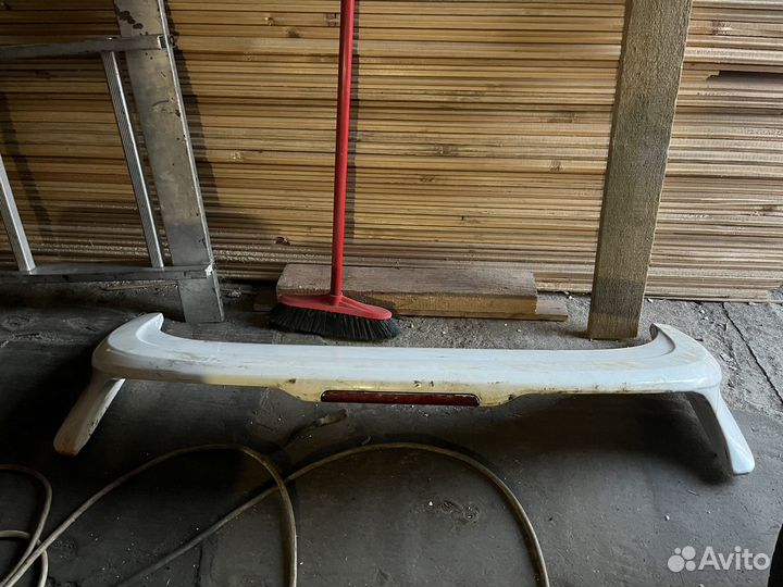 Спойлер на chevrolet lanos