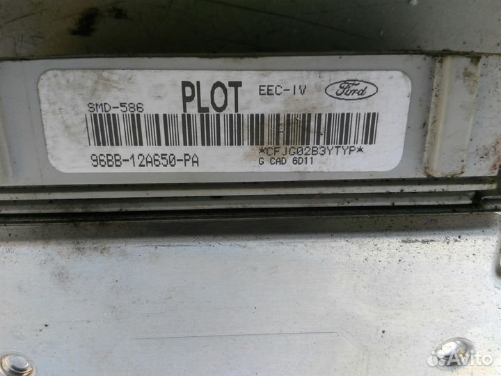 Эбу Ford Mondeo 1 Mondeo 2 1993 - 2000