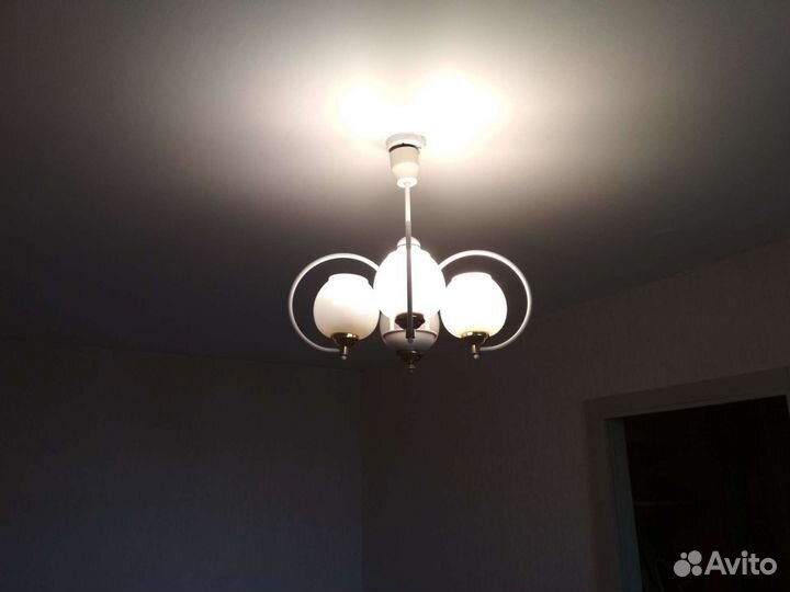Комплект люстра 4-х и бра 2-х рожковая