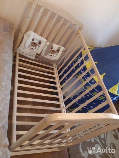 Кроватка и бортики