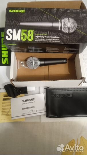 Оригинальный микрофон shure SM-58LC