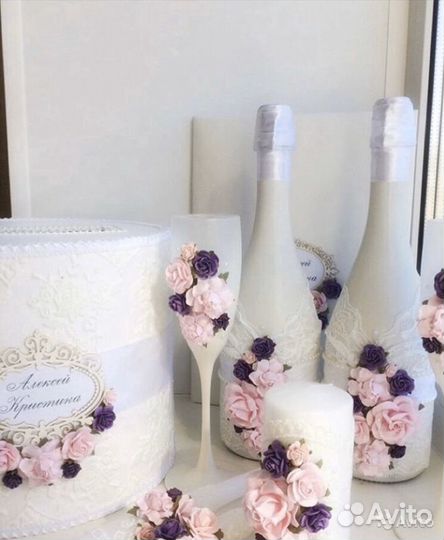 Свадебные аксессуары на стол