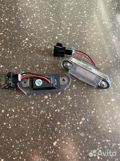 Подсветка номера Skoda Octavia 1