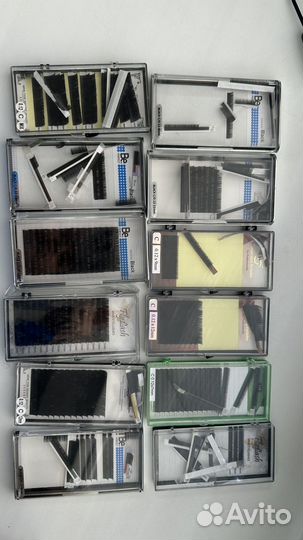 Ресницы для наращивания - вся линейка С0,12