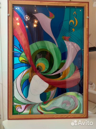 Плёночный витраж