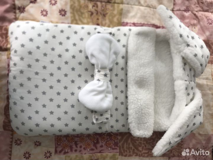 Конверт на выписку зимний