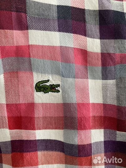 Рубашка lacoste женская 40 (М) оригинал