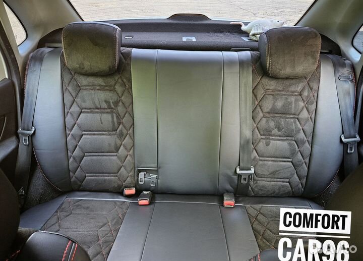 Авточехлы из экокожи Лада Веста