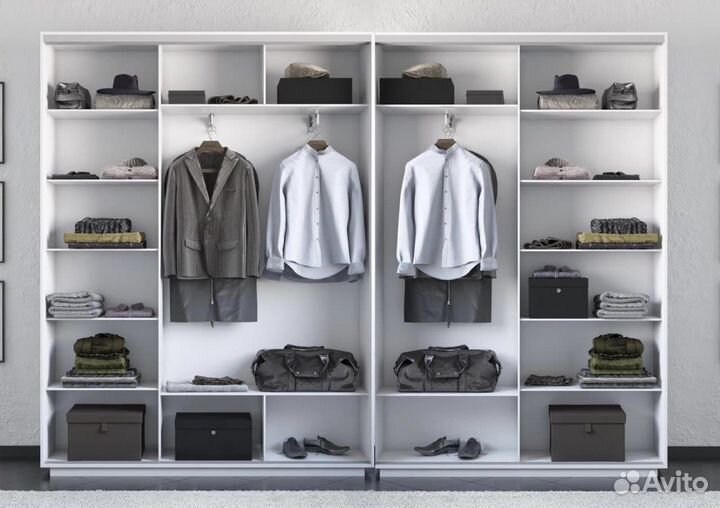 Шкаф купе в спальню, широкий 4 метра