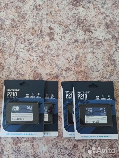 SSD Patriot P210 512Gb (P210S512G25)