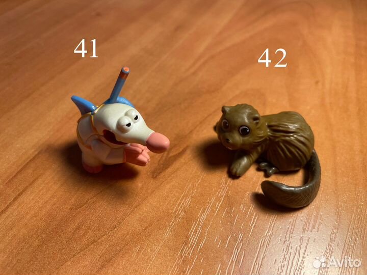 Игрушки Киндер Kinder кроты Ландрин