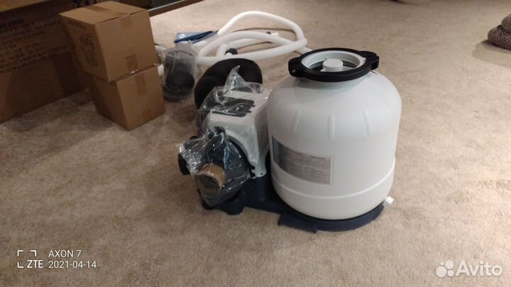 Фильтр-насос + Хлоргенератор Интекс 10000 л/ч