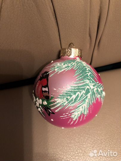 Шар с ручной росписью