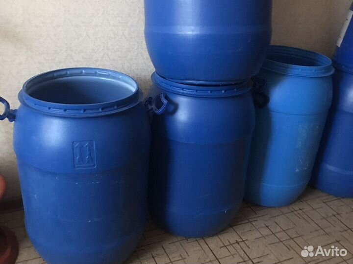 Бочки пластиковые пищевые новые