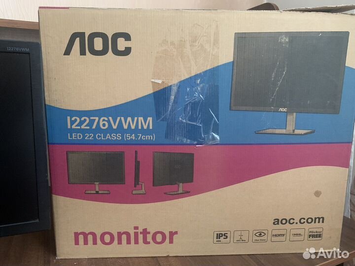 Монитор для компьютера 27 дюйма бу