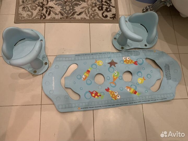 Коврик/стульчик для купания Mothercare двойне