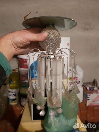 Люстра потолочная бу