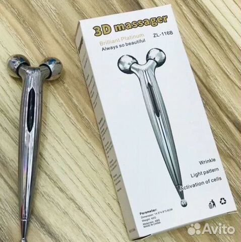 Массажер для лица и тела 3D Massager zl-116b