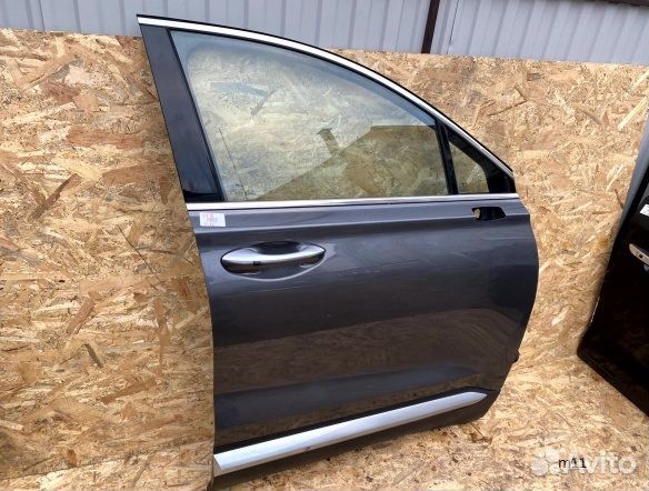 Передняя правая дверь Хендай Санта фе 4 тм