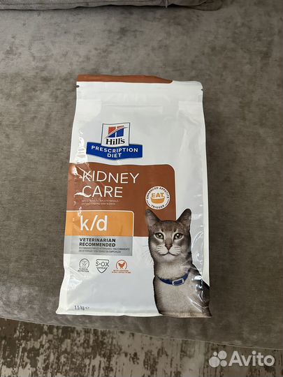 Корм для кошек hills k/d
