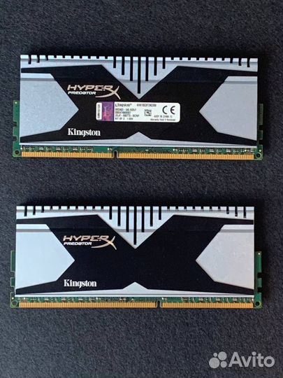 Оперативная память DDR3 8gb HyperX Predator