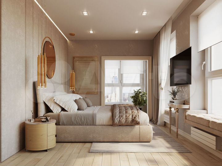 2-к. квартира, 73,9 м², 24/25 эт.