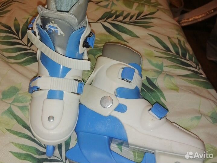 Коньки детские раздвижные 30 31 32 33