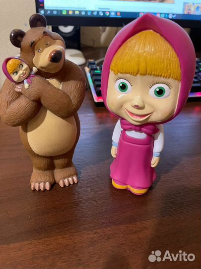 Игрушка Маша Медведь, Барбоскины, свинка Peppa