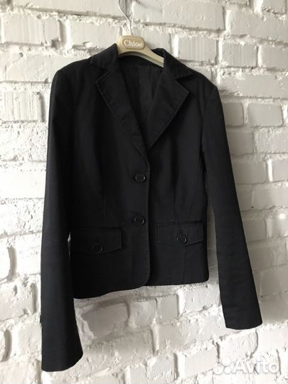 Oggi collection черный школьный пиджак 10-13 лет