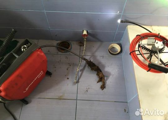 Прочистка канализации, устранение засоров