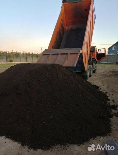 Чернозём. Плодородная земля. Почвосмесь. B24