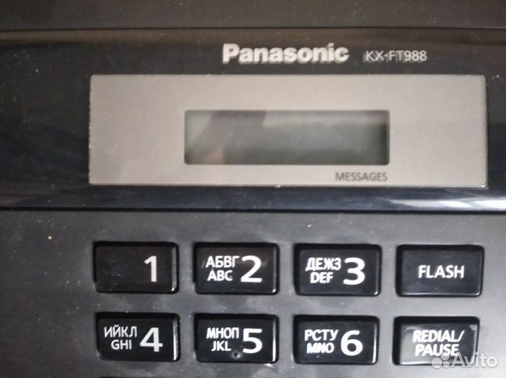 Факс-телефон Panasonic KX-FT98 отличное состояние