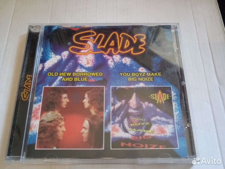 Альбом cd slade old New borrowed and blue и другие