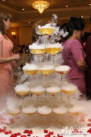 Изготовление горки (Пирамиды) из Шампанского