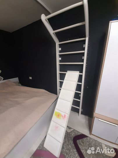 Детская шведская стенка деревянная